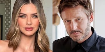 La China Suárez y Benjamín Vicuña.