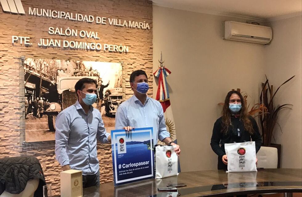 Carlos Paz presentó la campaña “Carlospasear” en Villa María