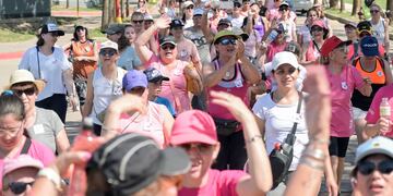 Segunda Caminata Rosa en Arroyito