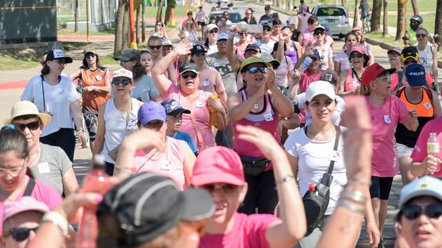 Segunda Caminata Rosa en Arroyito