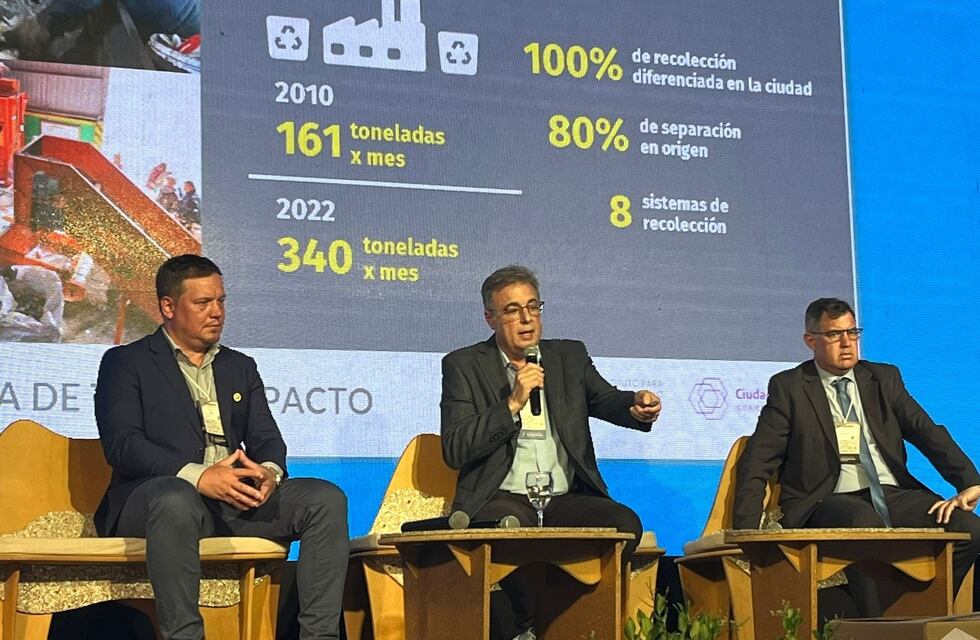 Luis Castellano estuvo en la Cumbre Mundial de Economía Circular
