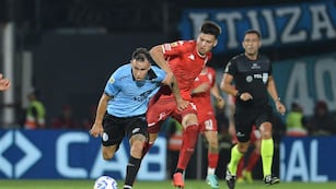 El "Chino" Zelarayán, la gran atracción de un Belgrano que no pudo sacar ventaja ante Huracán (Facundo Luque / La Voz)