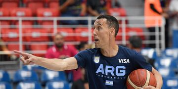 Pablo Prigioni tendrá su estreno como entrenador principal de la selección argentina este sábado ante Islas Vírgenes en la AmeriCup de Brasil. (CABB)