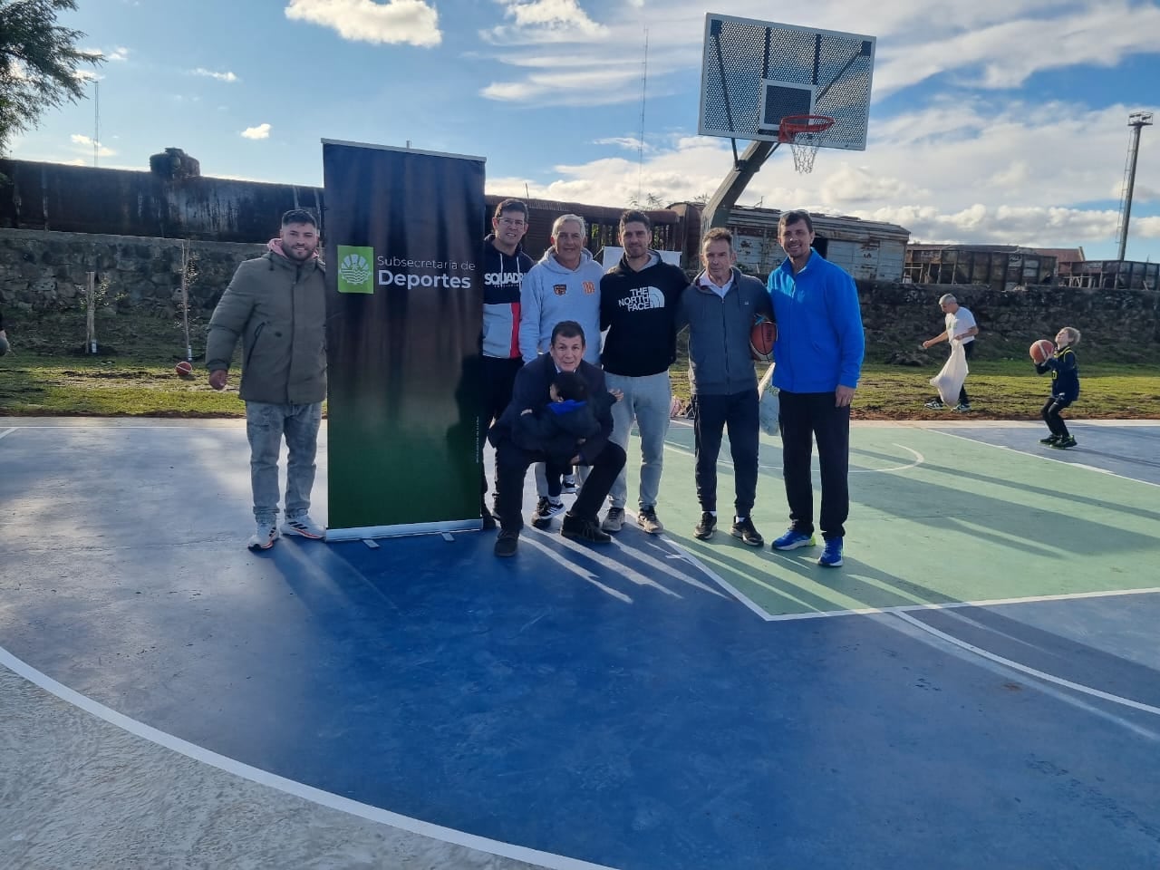 Concordia inauguró la primera cancha pública de Básquet 3x3 en la Costanera.