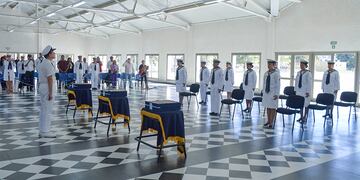 Puerto Belgrano: egreso del curso de Integración Militar