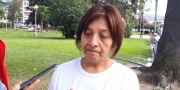 Mónica Cunchila, madre de Iara Rueda, la adolescente palpaleña cuyo femicidio conmocionó a Jujuy en septiembre de 2020.