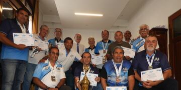 Reconocimiento a los campeones en las Olimpíadas de Veteranos de Malvinas