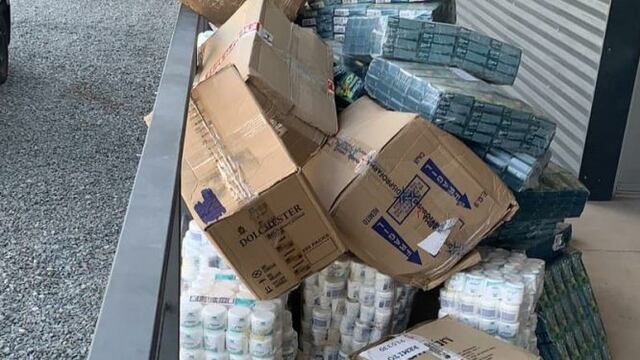 Contrabando de desodorantes e Ibuprofeno/Elrionegrense