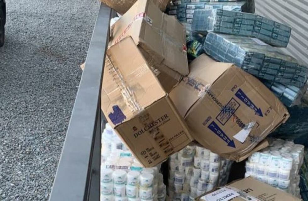 Un camionero fue descubierto con un cargamento ilegal valuado en un millón de pesos