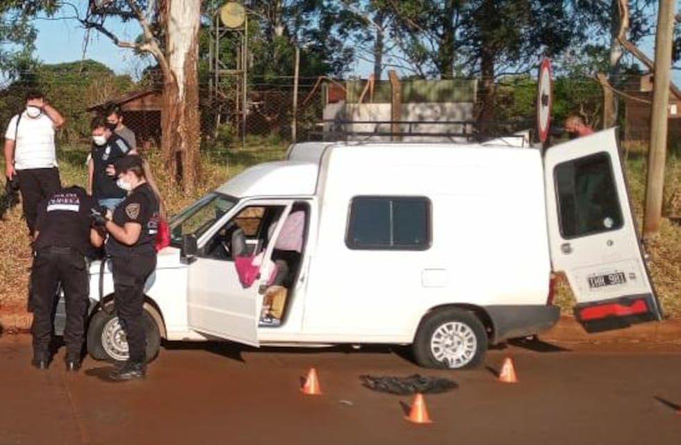 Cordobés fue encontrado descompensado, semidesnudo y herido a la vera de la ruta en Garupá