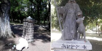 Vandalismo en el Parque Municipal