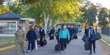 Puerto Belgrano: llegaron los postulantes a la ESSA
