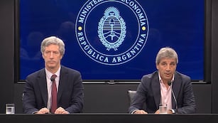 Junto a Bausili, Caputo anunció que se reflotó el acuerdo con el FMI
