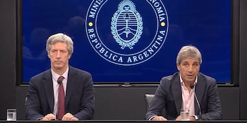 Junto a Bausili, Caputo anunció que se reflotó el acuerdo con el FMI