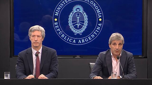 Junto a Bausili, Caputo anunció que se reflotó el acuerdo con el FMI