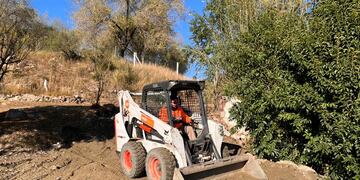 Carlos Paz. Avanza la costanera interbalnearia.