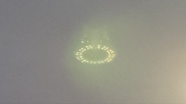 Unos trabajadores petroleros de Río Negro captaron un objeto volador extraño en medio de la ruta. (Imagen ilustrativa).