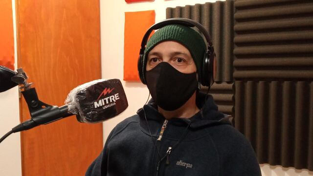 Daniel Vázquez, director de Defensa Civil Ushuaia