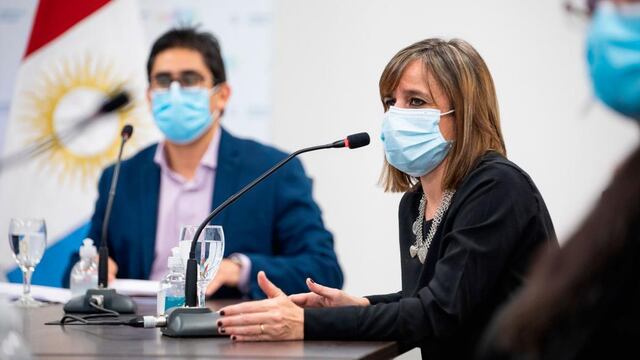Barbás fue enfática en que "la pandemia no terminó" y que hay que "seguir testeándose" . (Gobierno de Córdoba)
