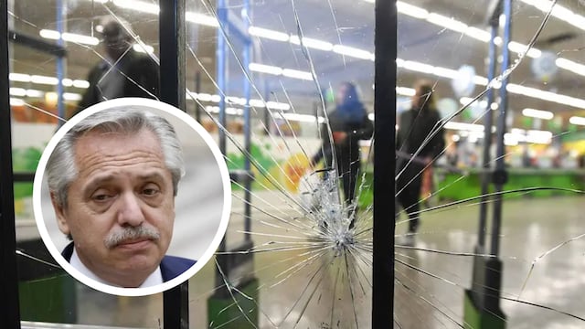 El presidente se puso a disposición de la comerciante. También se contactó Aníbal Fernández.