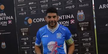 El Gordo Ortigoza fue titular y anotó el gol del triunfo y la clasificación para el Celeste en Copa Argentina.