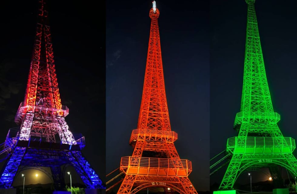 Torre Alicia, una réplica de la torre Eiffel en el corazón del Punilla