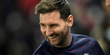 Lionel Messi en el PSG¨. (AP)