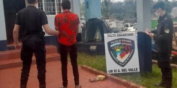 Recuperan artefactos robados en Salto Encantado.