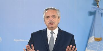 Alberto Fernández habló ante la Asamblea de la ONU.