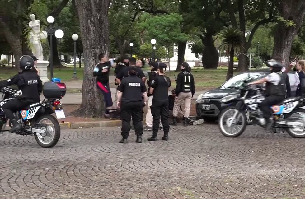 Primer incidente serio con los lavacoches, tras el operativo para desincentivar la demanda en el centro de Rafaela
