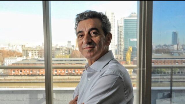 Florencia Randazzo en su nueva oficina de Puerto Madero