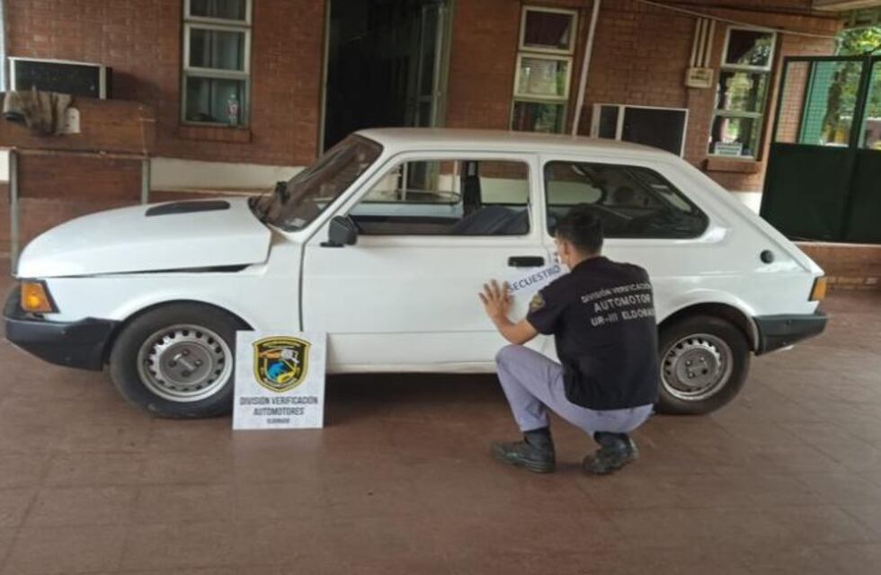 Secuestran vehículo con el chasis adulterado en Eldorado