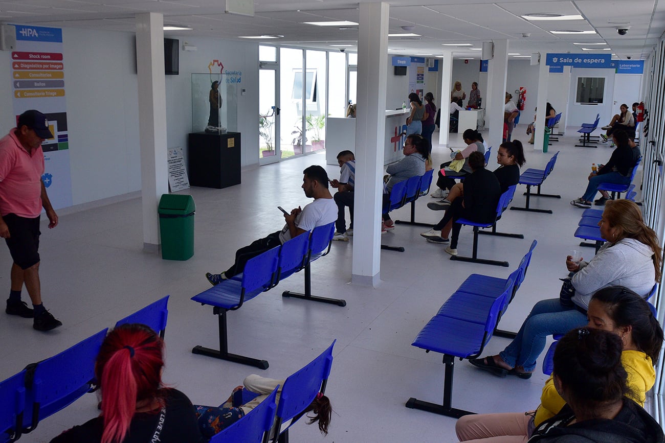 Hospital de Pronta Atención de Argüello. Tiene clínica general, laboratorio, rayos x, quirófano para intervenciones menores, triage y una sala de espera. (Ramiro Pereyra / La Voz)