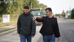 Viotti recorrió la obra del acceso este de Rafaela