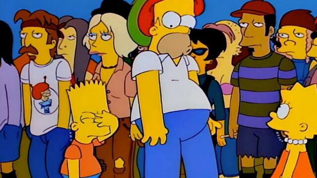Lollapalooza Argentina: así fue la vez que Los Simpsons parodiaron el festival