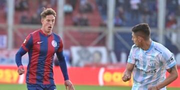 El delantero supo tener un buen nivel en San Lorenzo durante el campeonato.