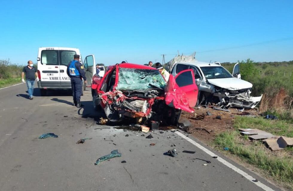 Accidente en departamento Federación: Falleció el conductor de la camioneta