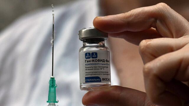 Sputnik V. La vacuna rusa contra el coronavirus. (Archivo)