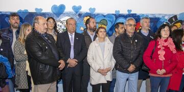 Claudia Cittadino de Compromiso Vecinal presente en el Acto oficial por el 9 de julio