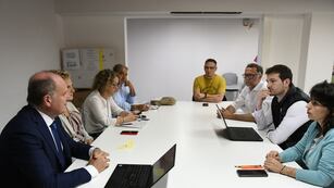 Encuentro de funcionarios rafaelinos con los de la Universidad Politécnica de Torino