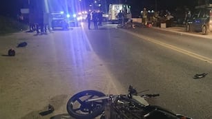 Tanti: dos motociclistas hospitalizados tras un fuerte choque