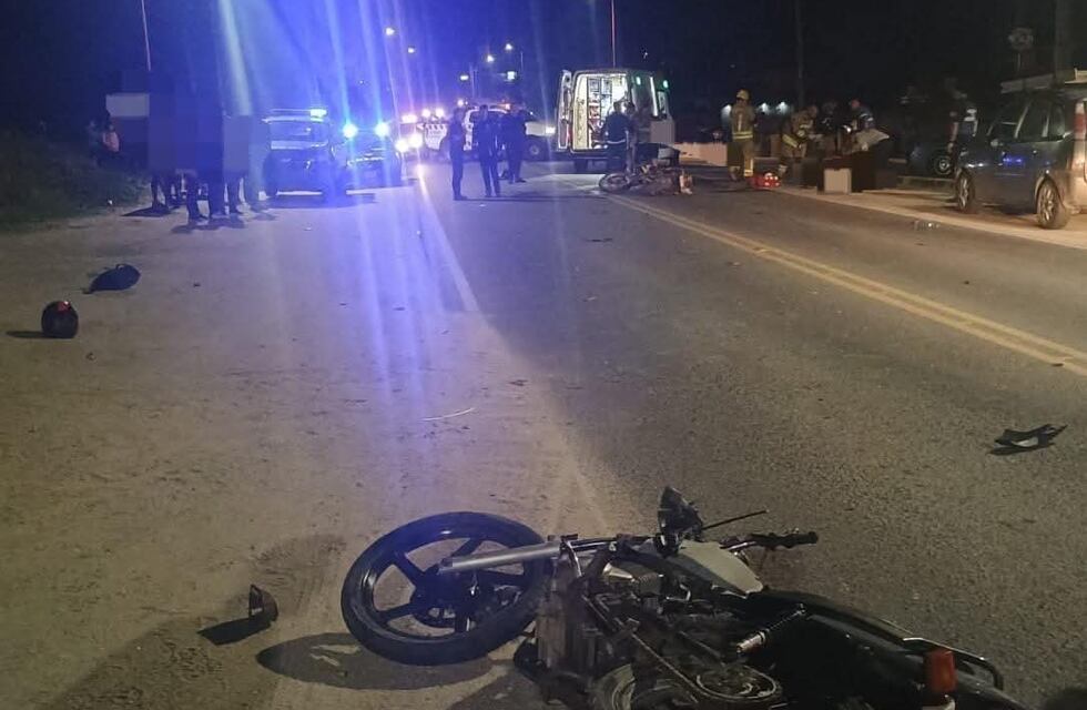 Tanti: dos motociclistas hospitalizados tras un fuerte choque