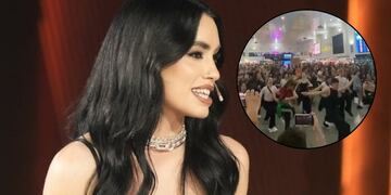 Lali, emocionada por la manifestación de la UNA