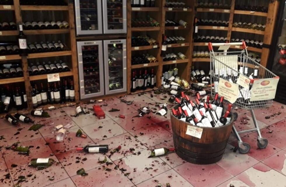 Según un relevamiento, el terremoto dejó pérdidas millonarias en los comercios