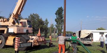 Salió de servicio la bomba de agua del sector sur de Arroyito