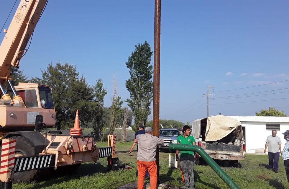 Salió de servicio la bomba Nº 7 de pozo de agua potable del sector sur de Arroyito