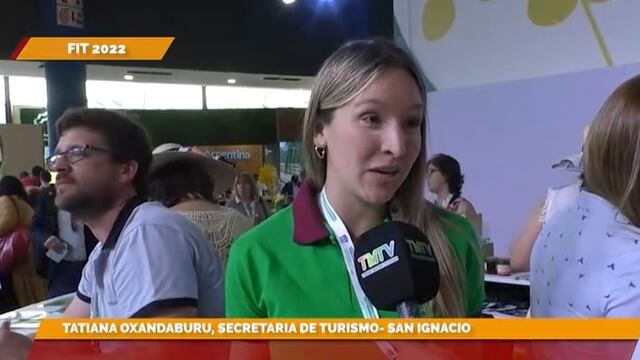 San Ignacio presentó sus propuestas turísticas en la FIT 2022.