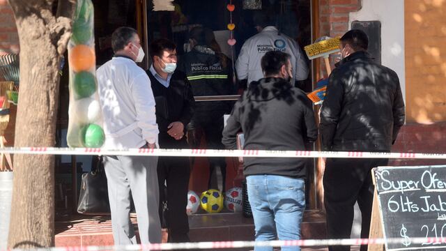 El hecho sucedió en un local comercial de la calle Contardo Ferrini. (Pedro Castillo/ La voz)