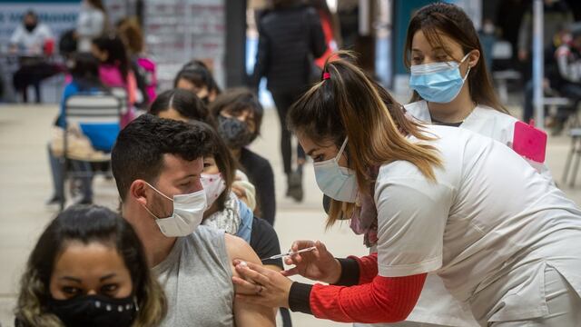 Vacunación contra el coronavirus.