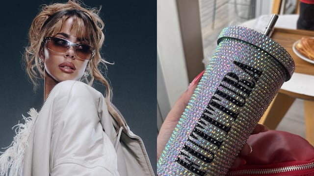 Tini Stoessel lanzó su propio vaso.